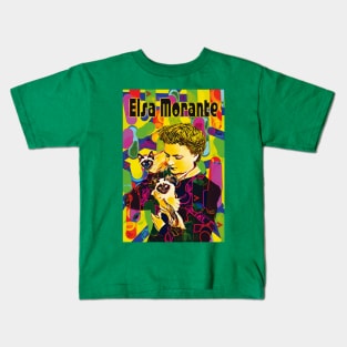 Elsa Morante Kids T-Shirt